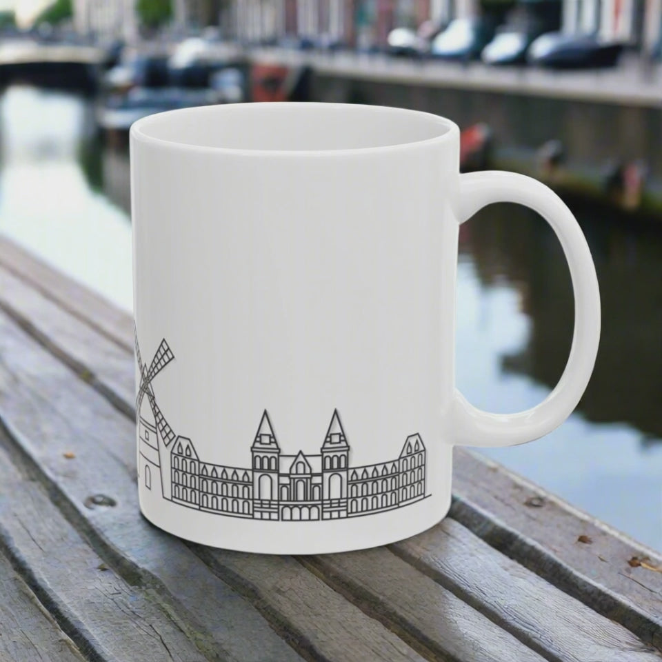 Amsterdam Skyline Mug
