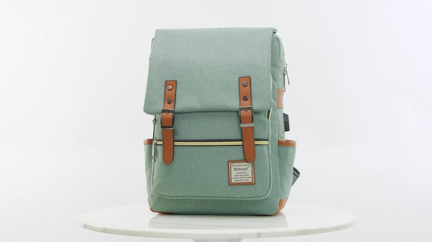 Vintage Laptop Backpack