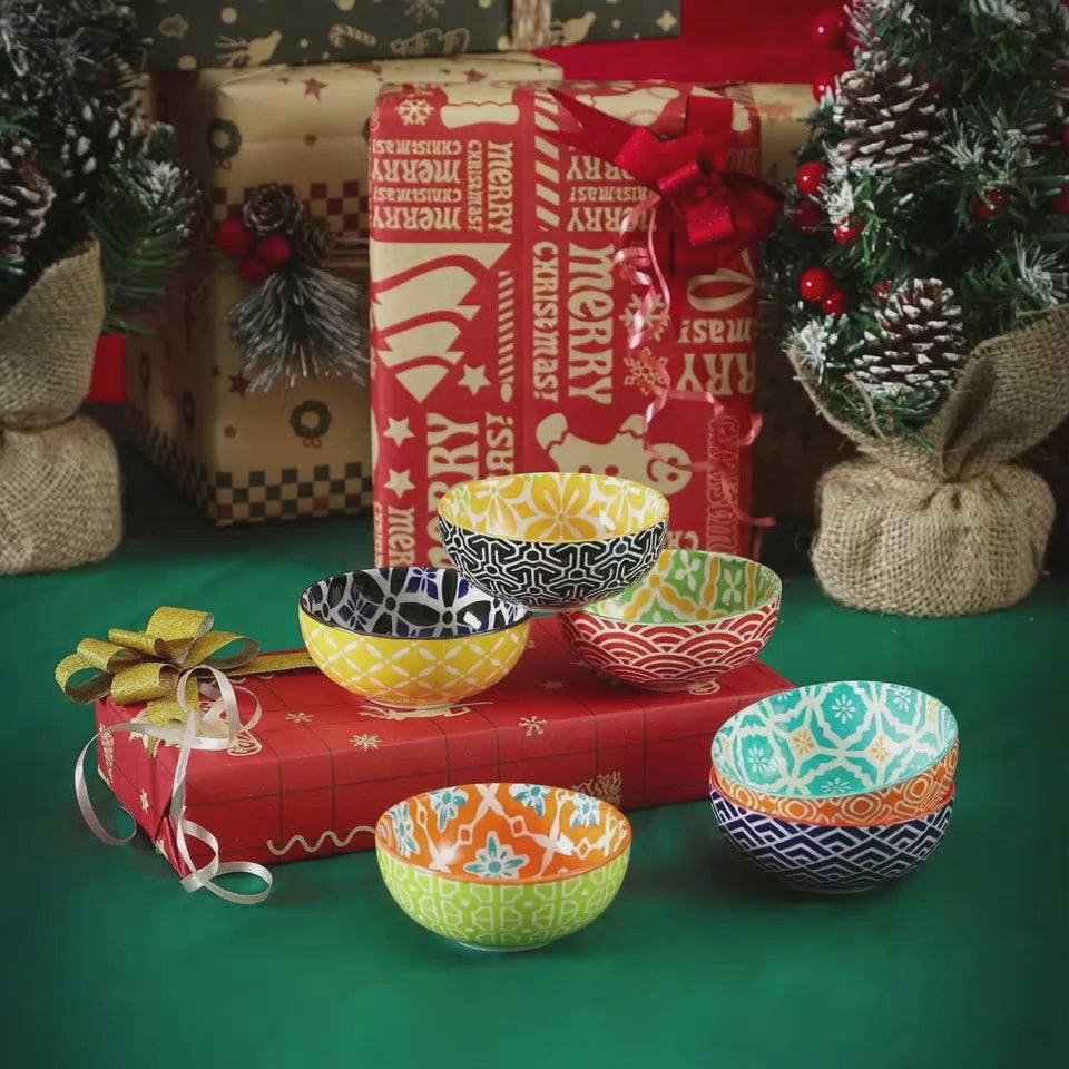 Small Ceramic Dipping Bowls Set of 6