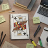 Personalized King of Clubs Notebook