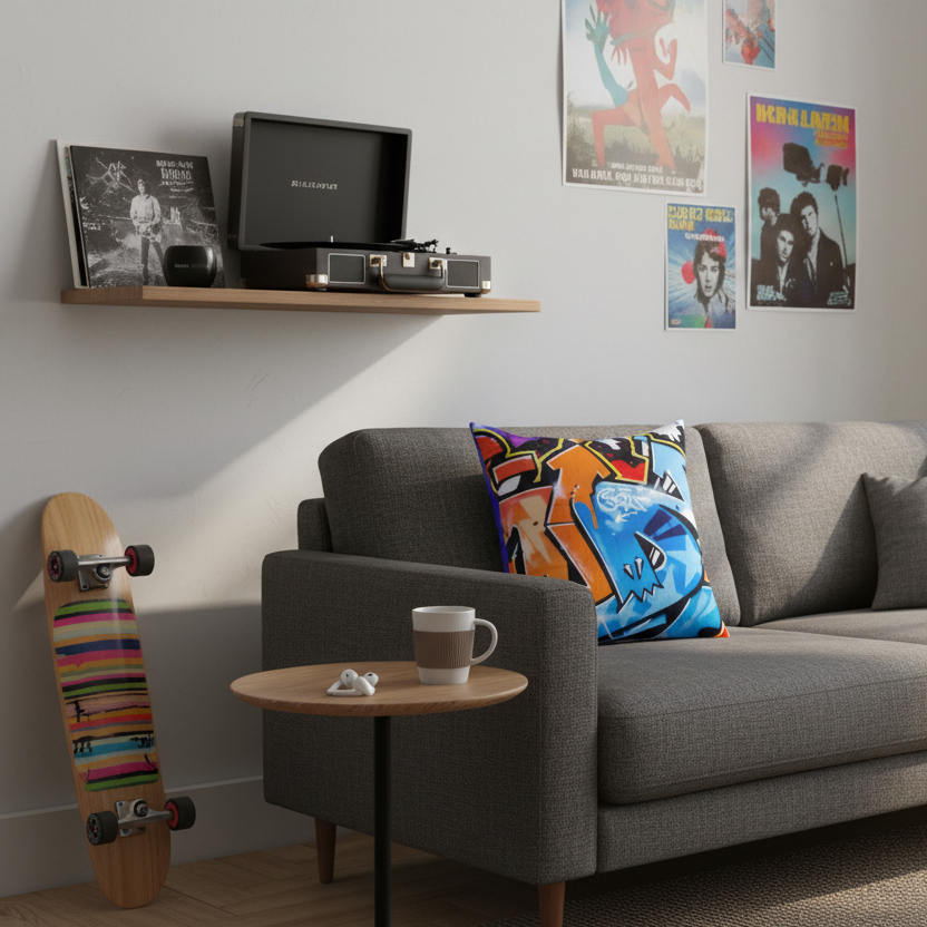 street vibes III Pillow