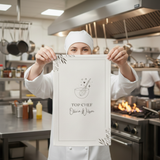 Top Chef Personalized Kitchen Towel