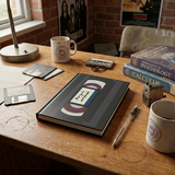 Personalized Retro VHS Tape Notebook