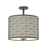Double Shade Ceiling Lamp