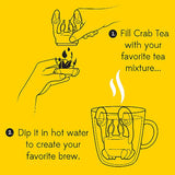 Crab Tea Infuser