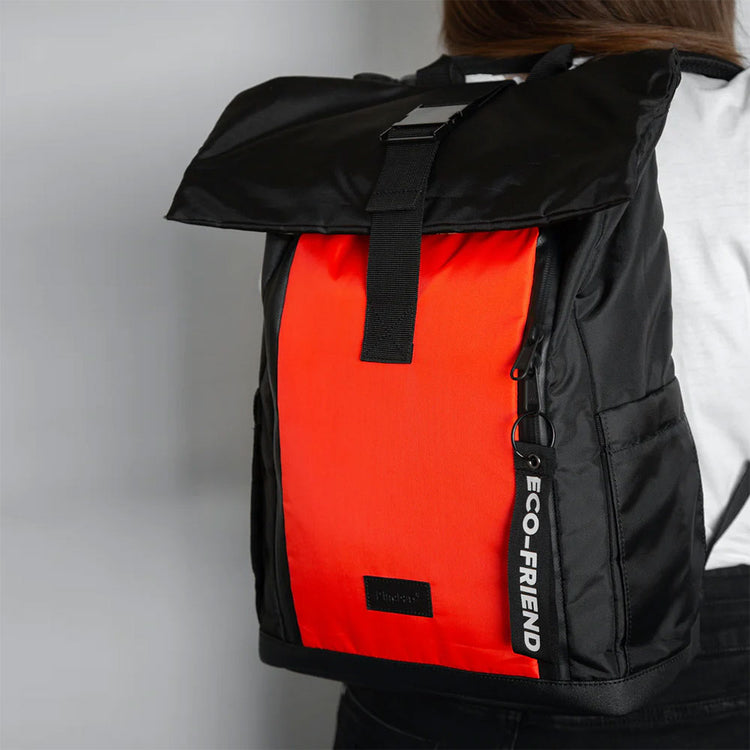 Roll Top Recycled Backpack