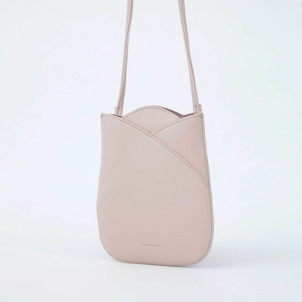 Tulip Mini Shoulder Bag - Multicolor (Pink / Beige)