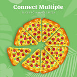 Giant Inflatable Pool Float Pizza