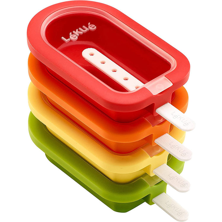4 Stackable Popsicle Molds