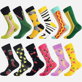 12 Pairs Funny Colorful Socks for Men & Women