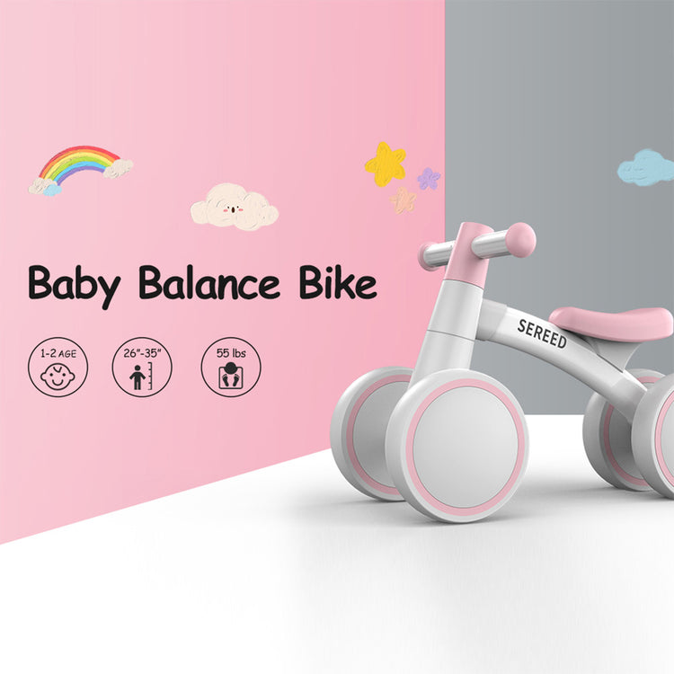 4 Wheels Baby Balance Bike