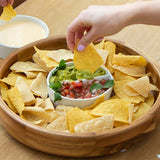 Chip and Dip Serving Set With 2 Dip Dishes