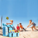 Beach Tote Bag with Detachable Cooler