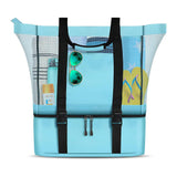 Beach Tote Bag with Detachable Cooler