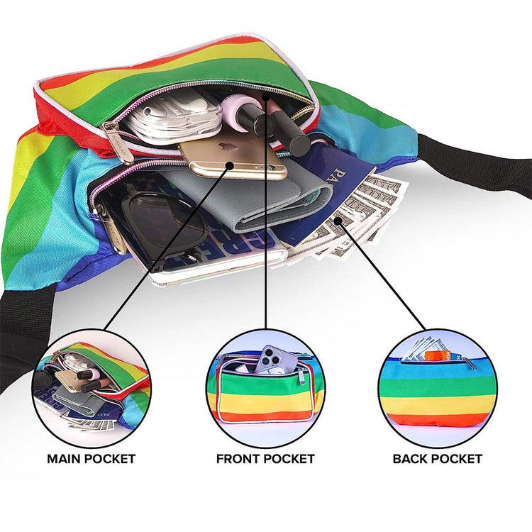 Rainbow Fanny Pack