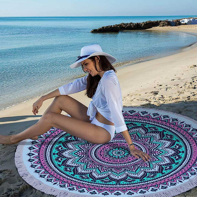 Round Beach Towel 