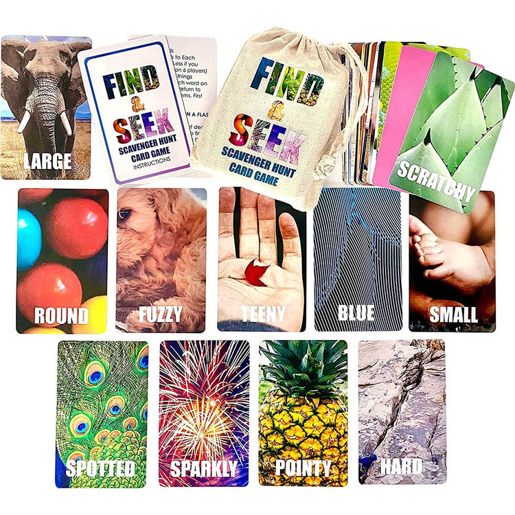 Find and Seek Scavenger Hunt Game