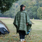 3-in-1 Hooded Poncho Blanket