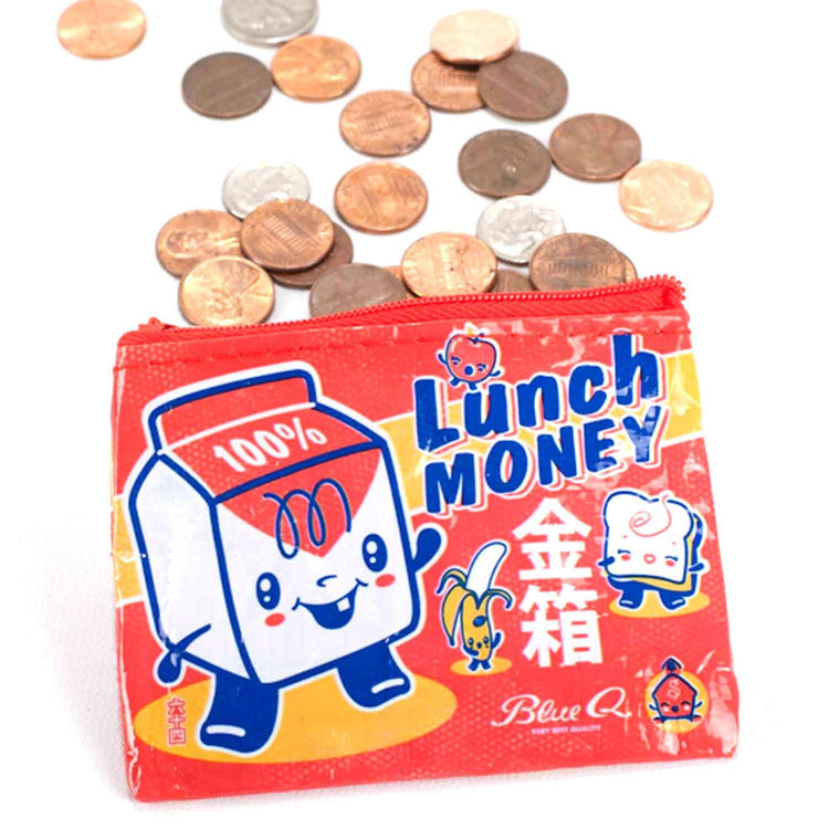 Coin Purse Lunch Money Recycled Material