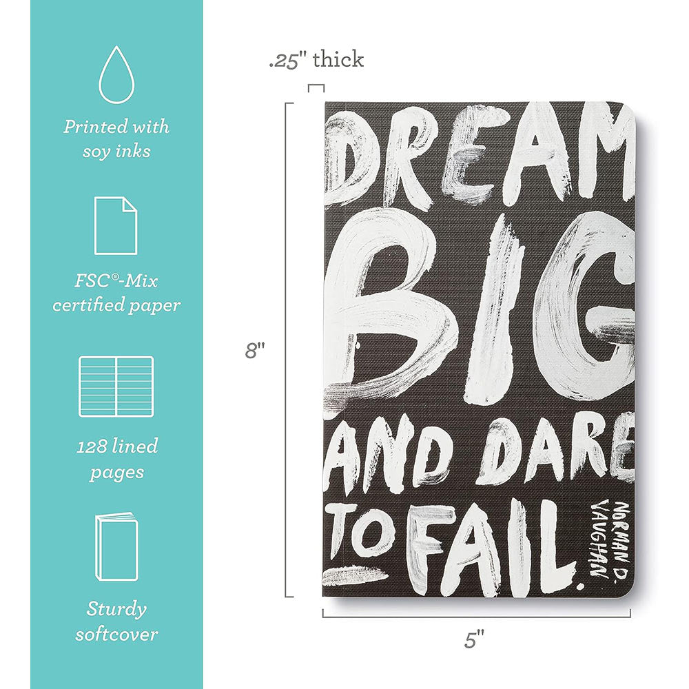 Softcover Journal - Dream Big and Dare to Fail