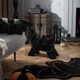 Halloween Scaredy Cat Throw Pillow