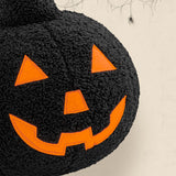 Halloween Pumpkin Shaped Throw Pillow