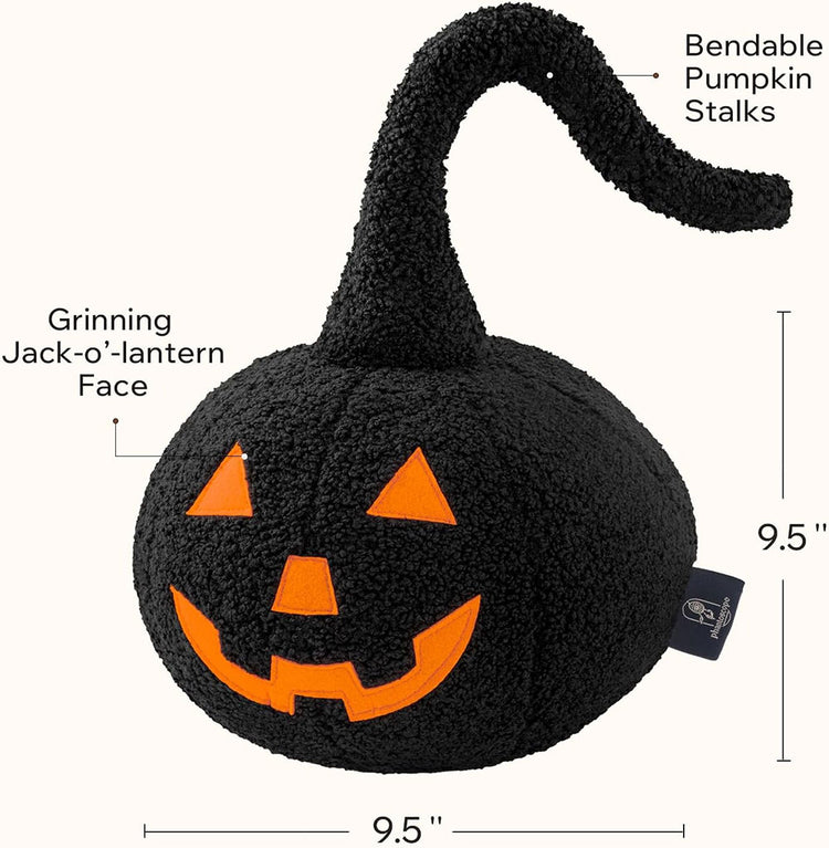 Halloween Pumpkin Shaped Throw Pillow