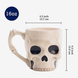 Halloween Skull Ceramic Mug