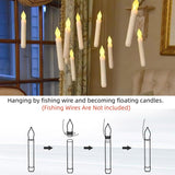  Flameless LED Taper Candles Lights 12PCS