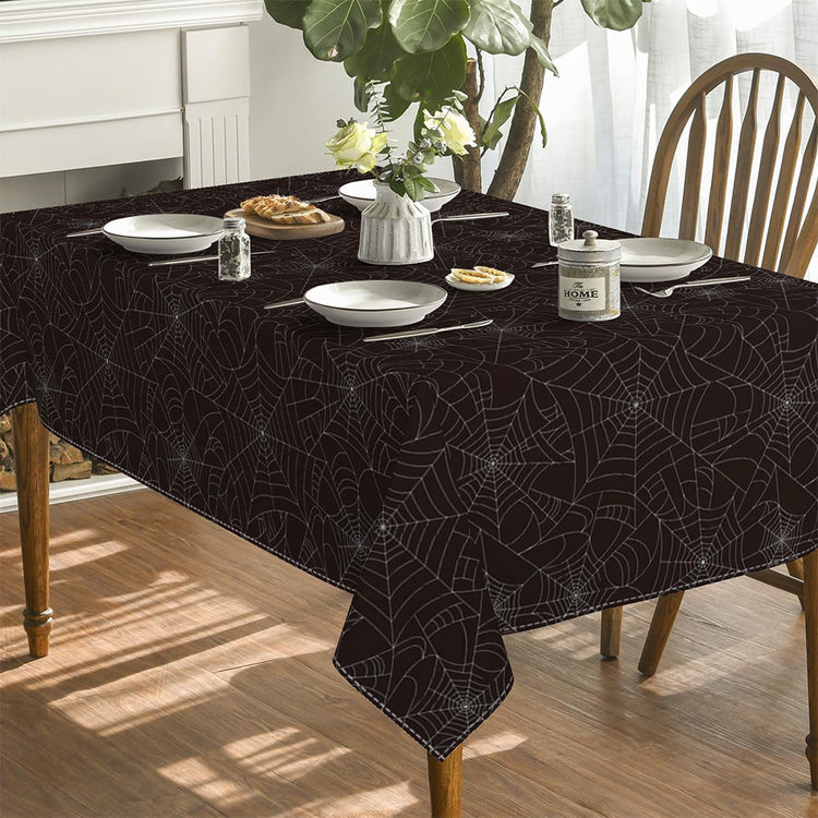 Halloween Spider Web Tablecloth