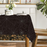 Halloween Spider Web Tablecloth