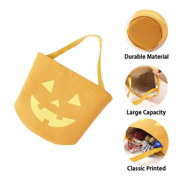 Spooky Basket Halloween Trick or Treat Bag Set of 2