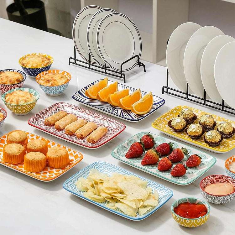 Rectangular Serving Platter Set of 6