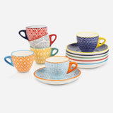 Ceramic Espresso Cups Set of 6