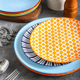 Porcelain Dinner Plates Set of 6