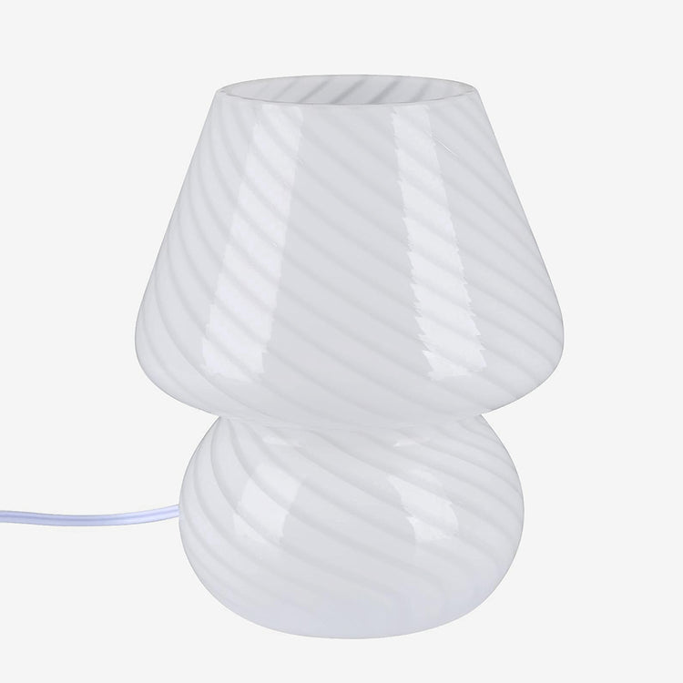 Small Glass Mushroom Lamp
