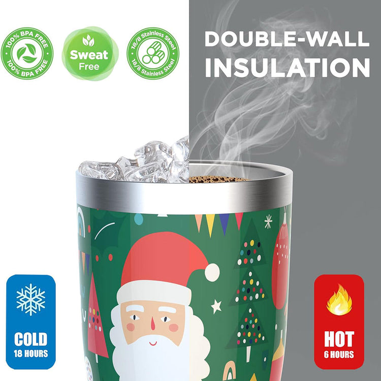 Stainless Steel Christmas Tumbler