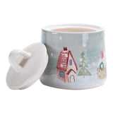 Nordic Village Ceramic Sugar and Cream Set