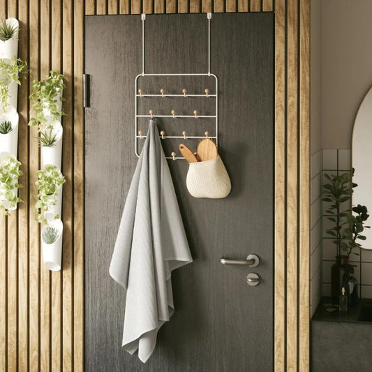 Over-The-Door Multi-Use Hook Organizer
