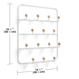 Over-The-Door Multi-Use Hook Organizer