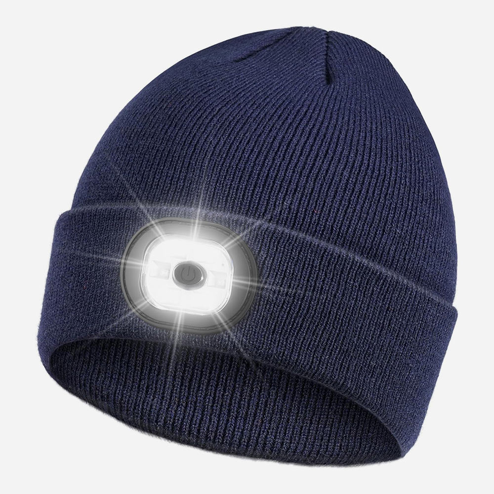 Rechargeable LED Light Beanie