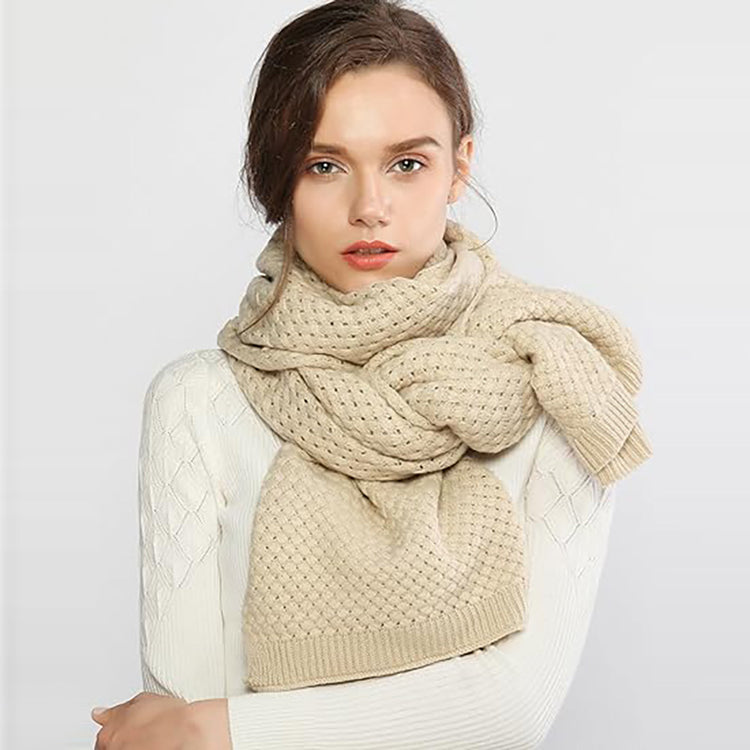 Knitted Warm Scarf