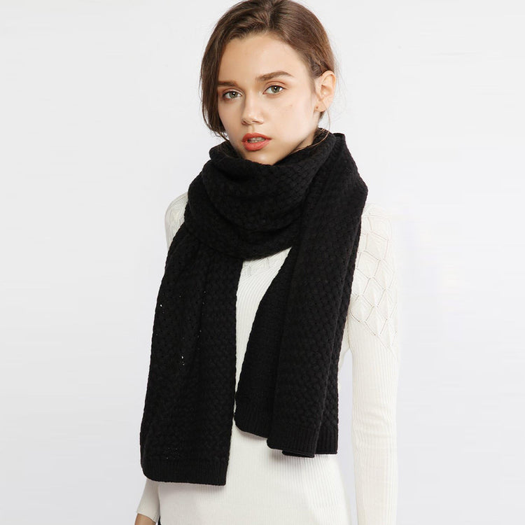 Knitted Warm Scarf