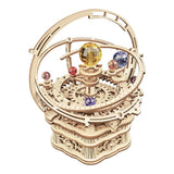 Starry Night 3D Wooden Puzzle Music Box