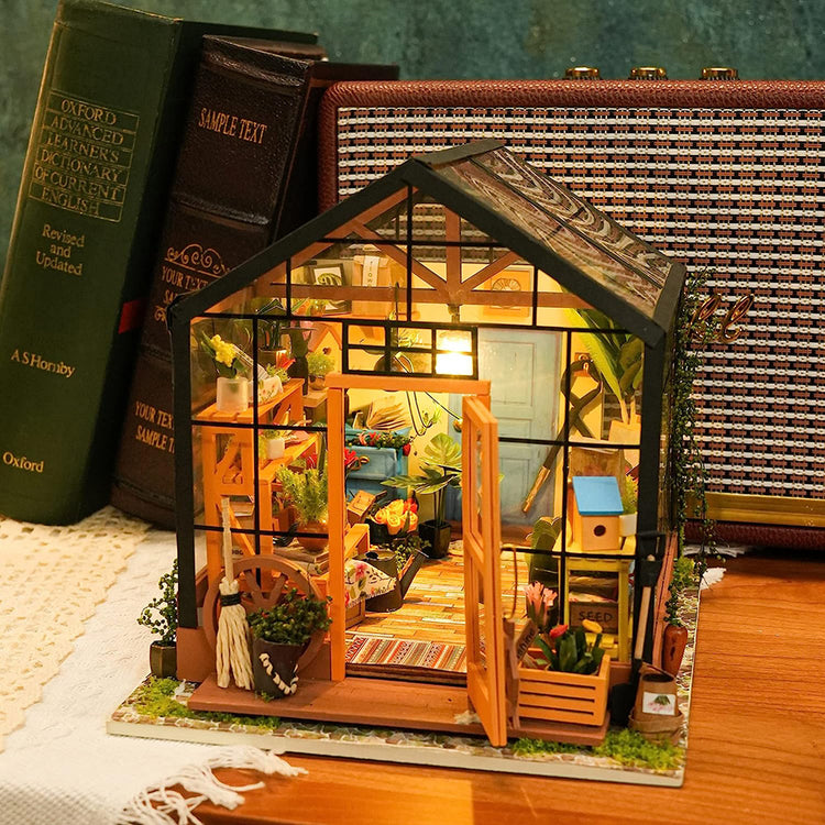 DIY Miniature Dollhouse Green House