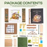 DIY Miniature Dollhouse Green House