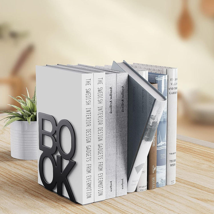Book Metal Bookends