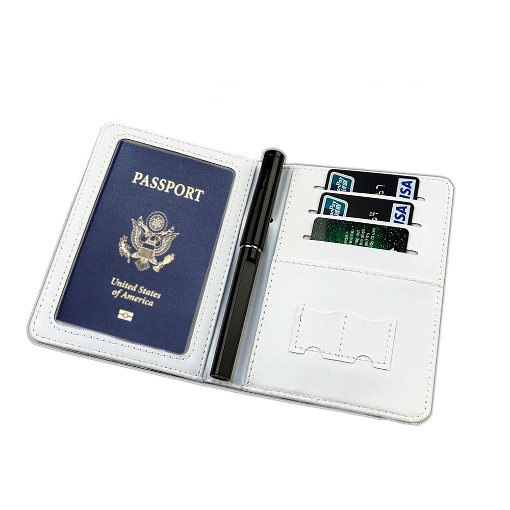 Unicorn Flamingo Passport Cover Case and Wallet