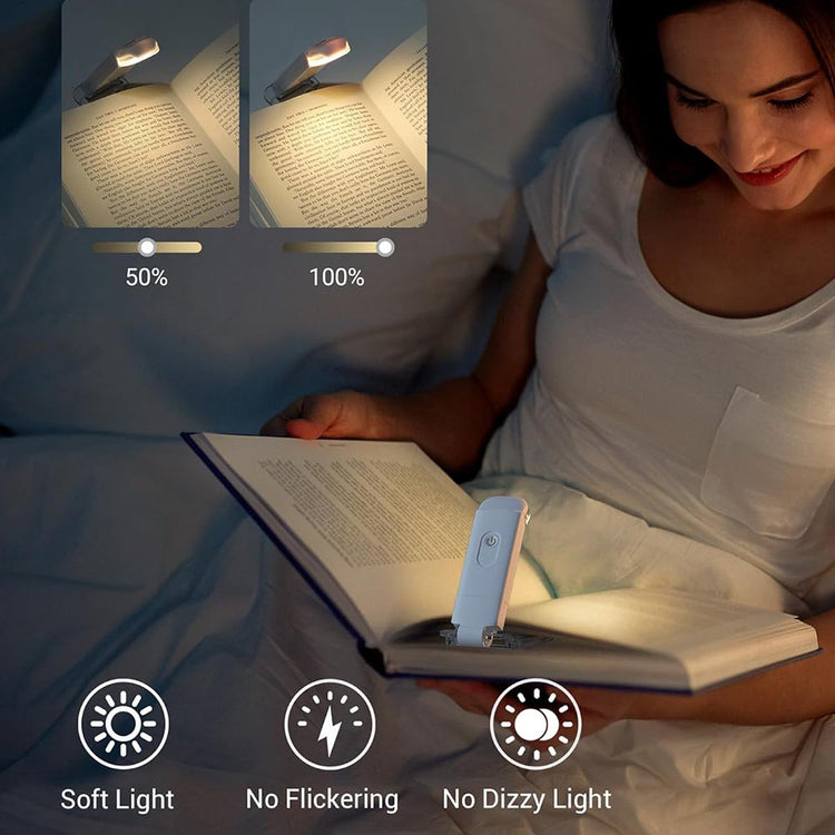 Rechargeable Clip Book Light