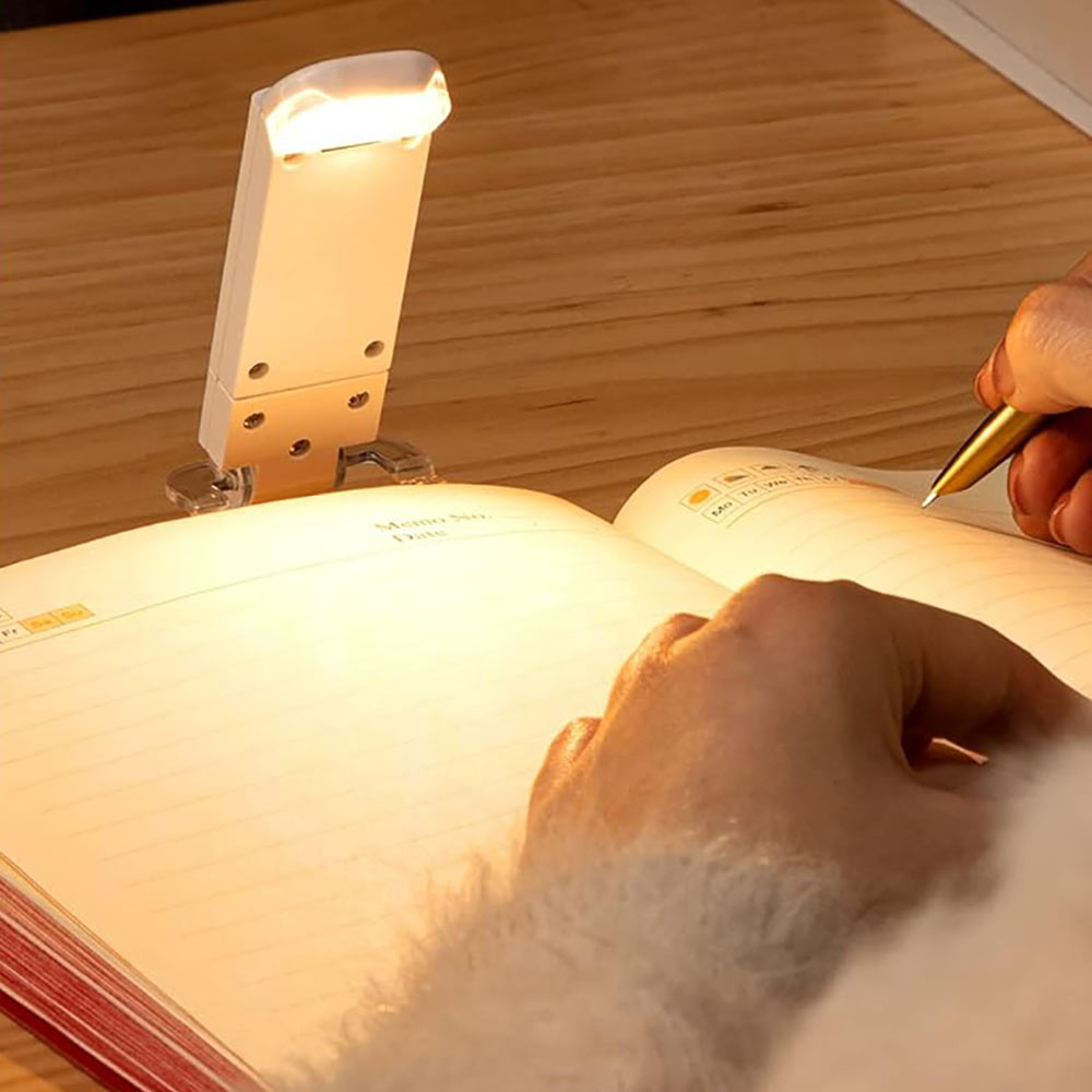 Rechargeable Clip Book Light – Animi Causa